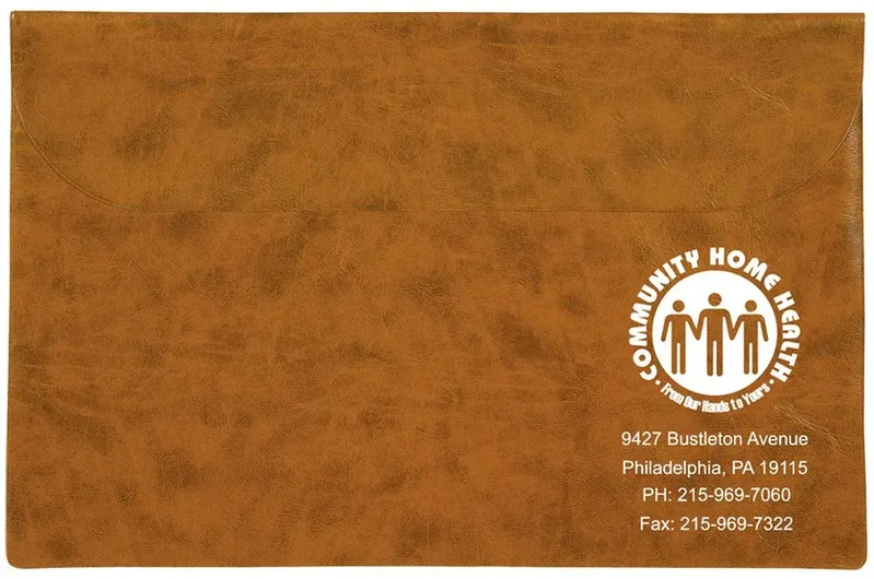 Custom Executive Vinyl Underarm Portfolio — view 3