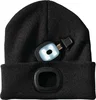 Unisex LED Knit Toque in Black