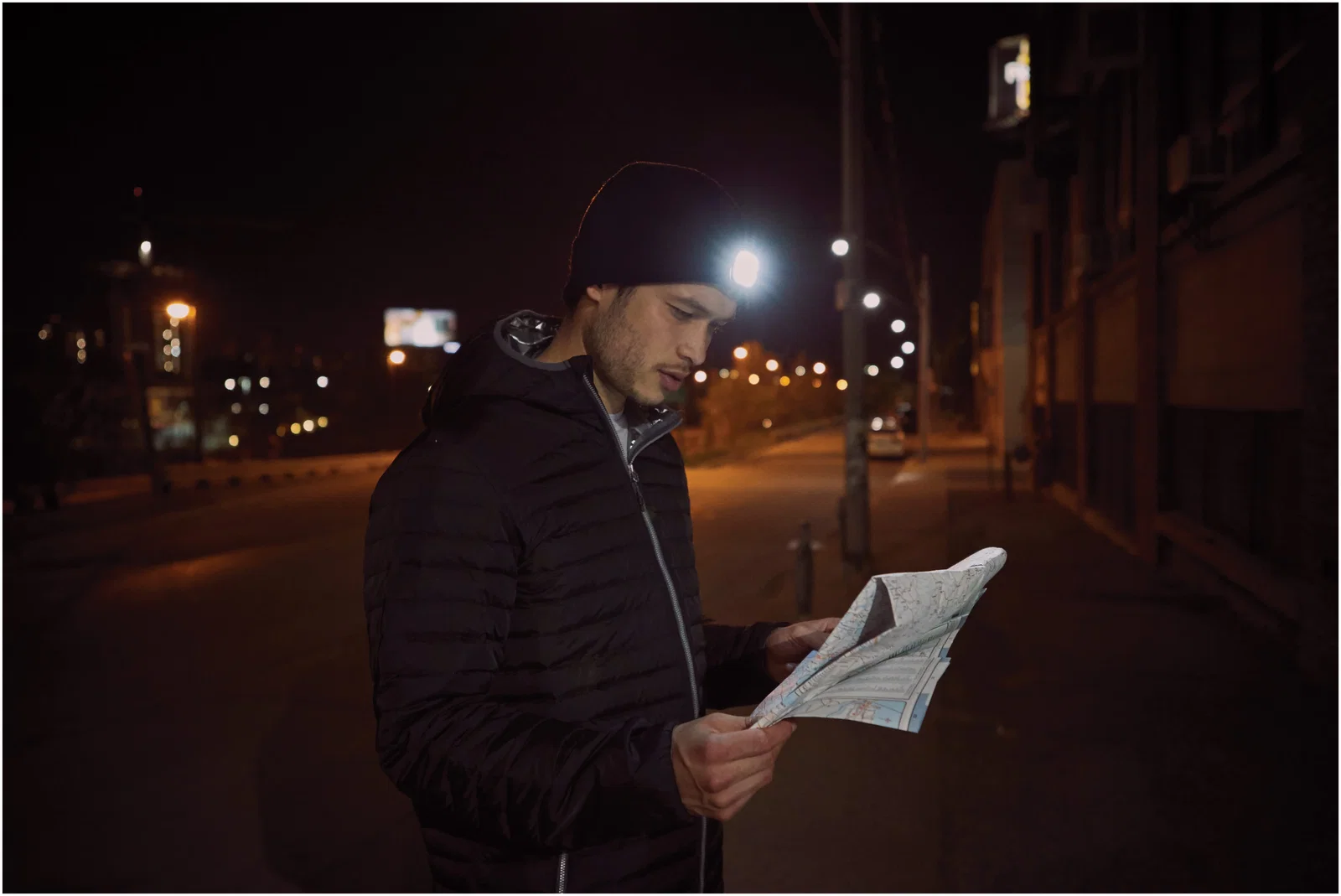 Customizable LED Knit Toque - Unisex — view 5