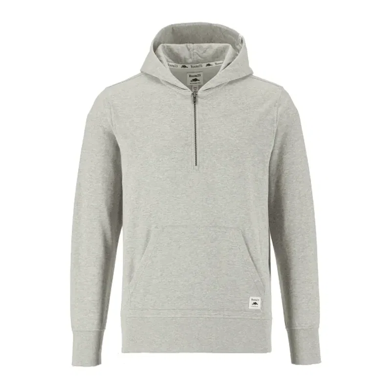 Branded Roots73 Canmore Eco Quarter Zip Hoodie - Unisex — view 12