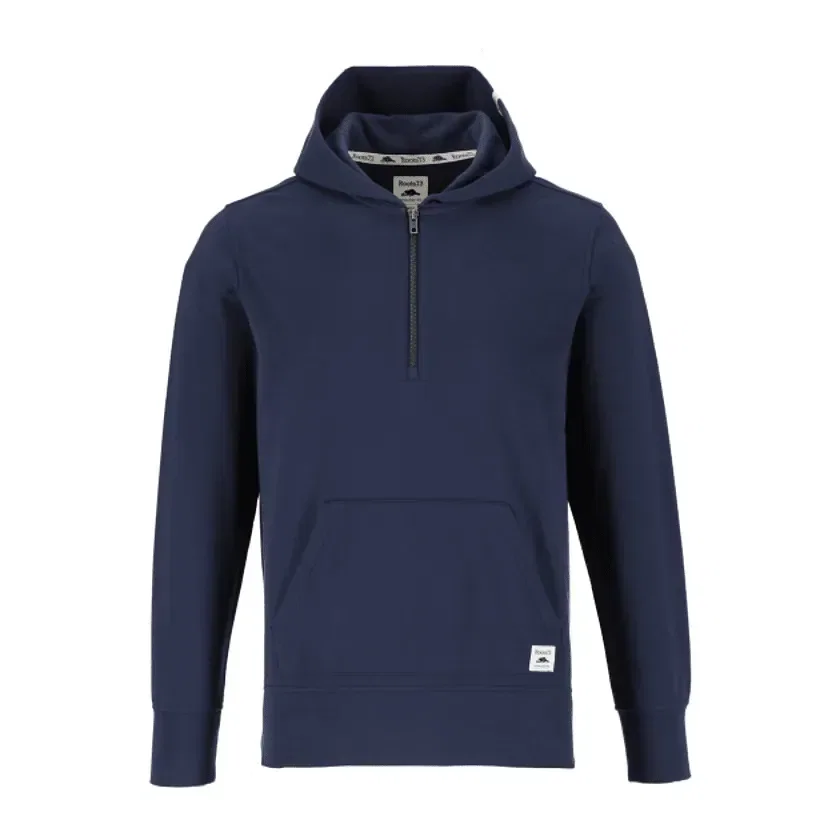 Branded Roots73 Canmore Eco Quarter Zip Hoodie - Unisex — view 3