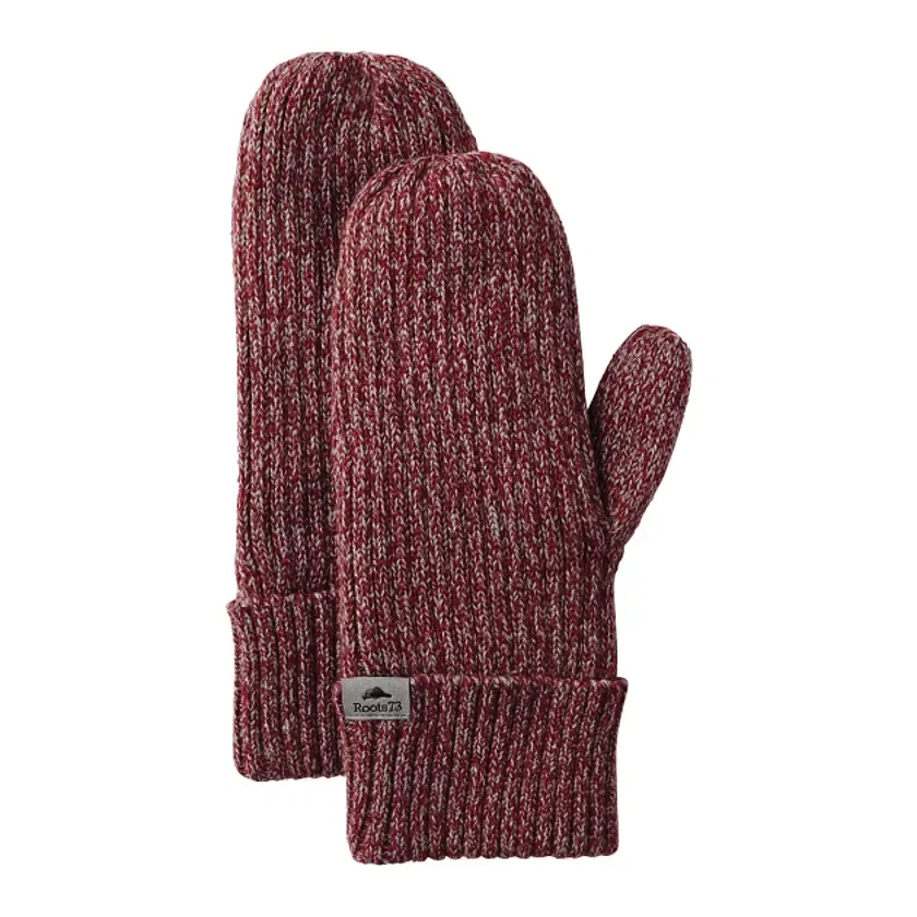Personalized Woodland Roots73 Unisex Knit Mitts — view 2