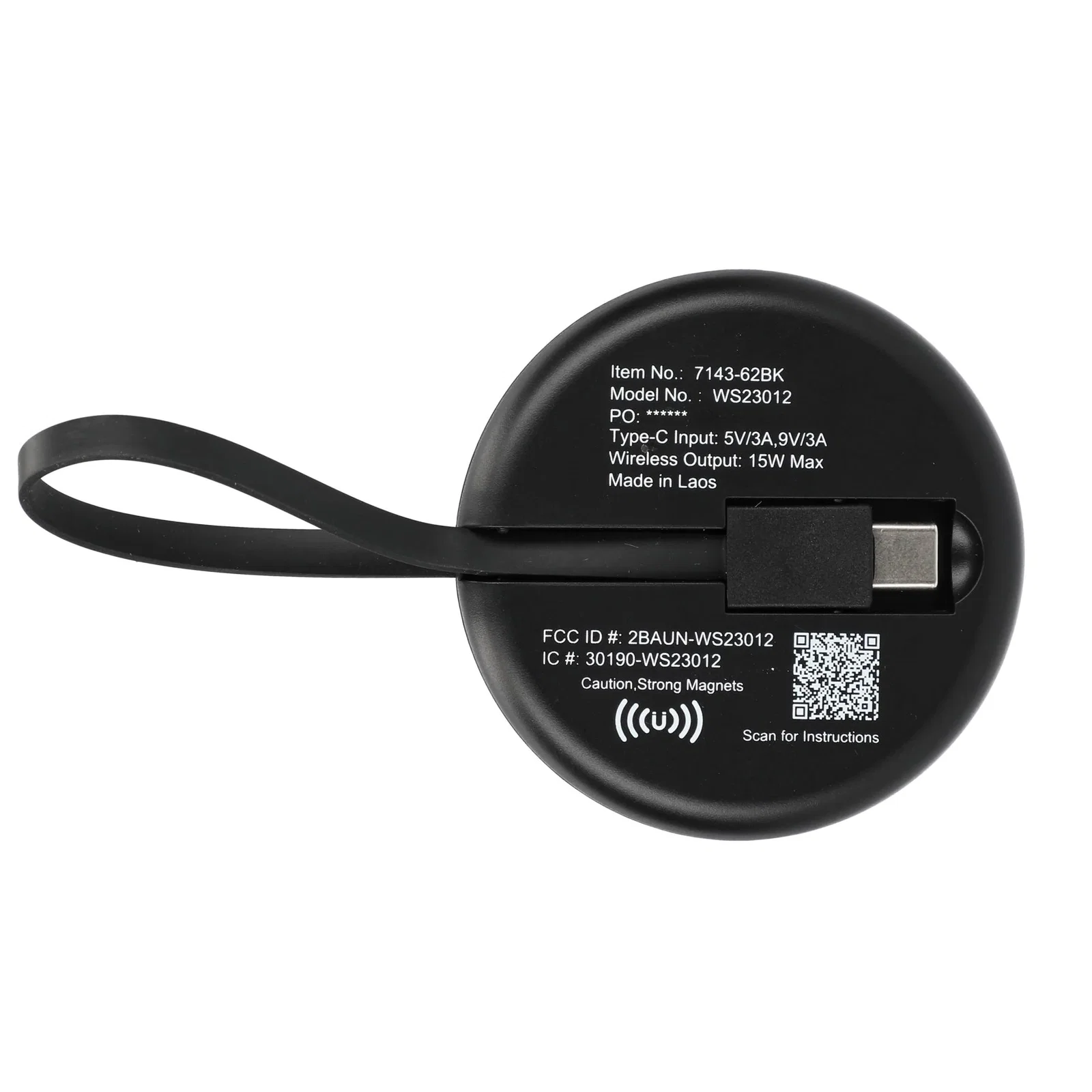 Universal Travel 15W Wireless Charger — view 15