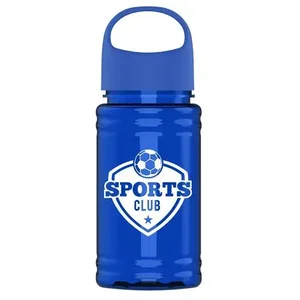 Mini RPET Bottle with Oval Crest Lid (16 oz.)