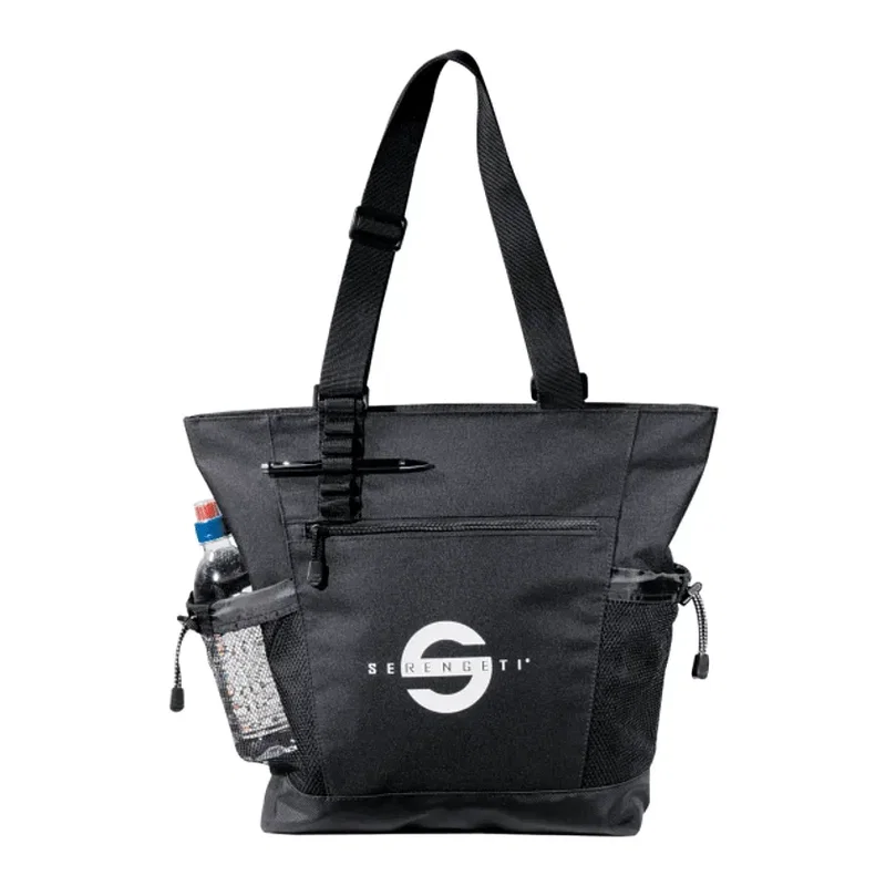 Custom Urban Passage Zippered Travel Business Tote — view 7