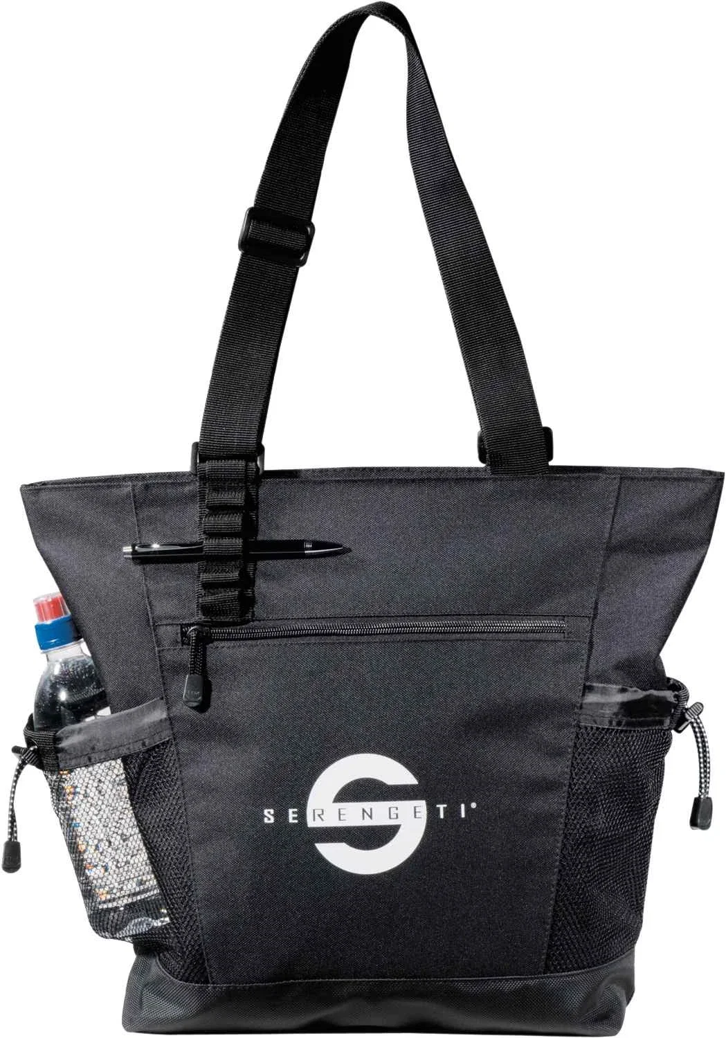 Custom Urban Passage Zippered Travel Business Tote — view 8