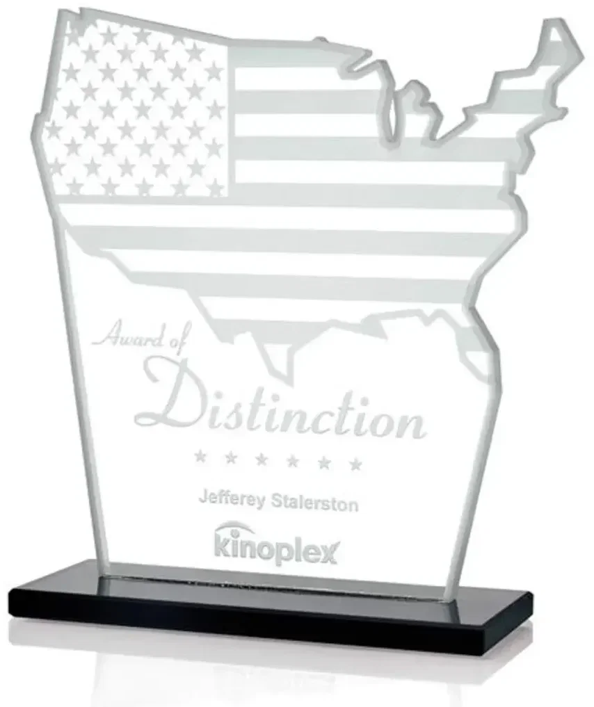 Dynamic USA Waterjet Cut Custom Awards