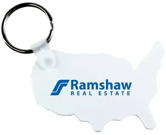 Customized USA Key Fob — view 4