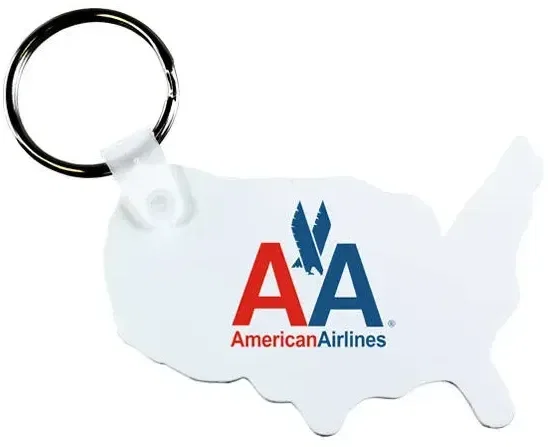 Customized USA Key Fob — view 6