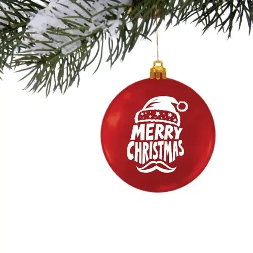USA Made Flat Shatterproof Ornaments — view 3