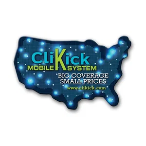 Personalized USA Shape Magnet