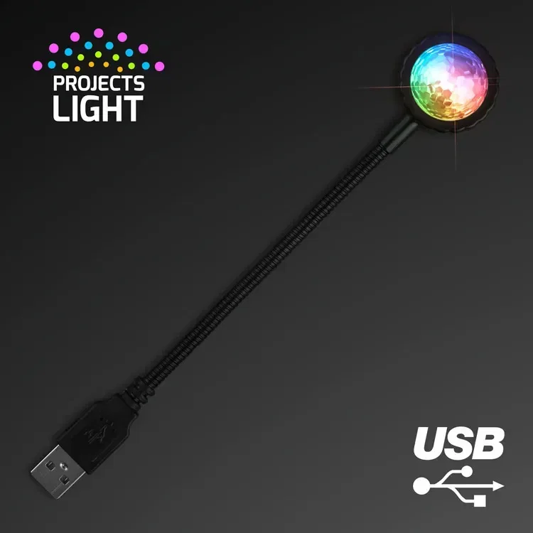 USB Party Light Mini Disco Ball, 9 Settings — view 5