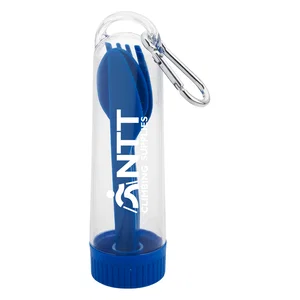 Promotional Utensil Kit With Carabiner