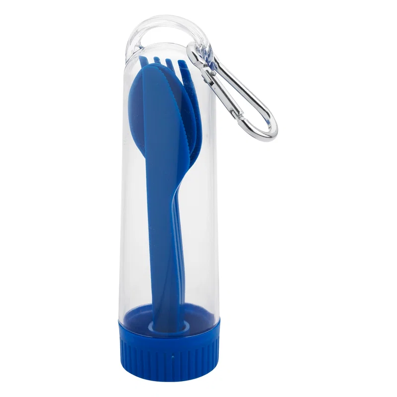 Promotional Utensil Kit With Carabiner — view 5
