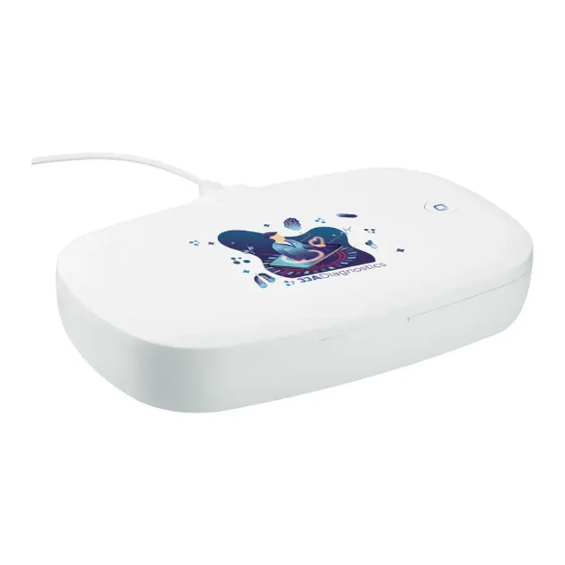 Branded UV-C Light Phone Sanitizer with Wireless Charger — view 11