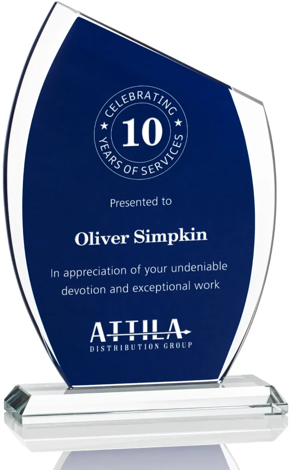 Valentia Award - Blue — view 3