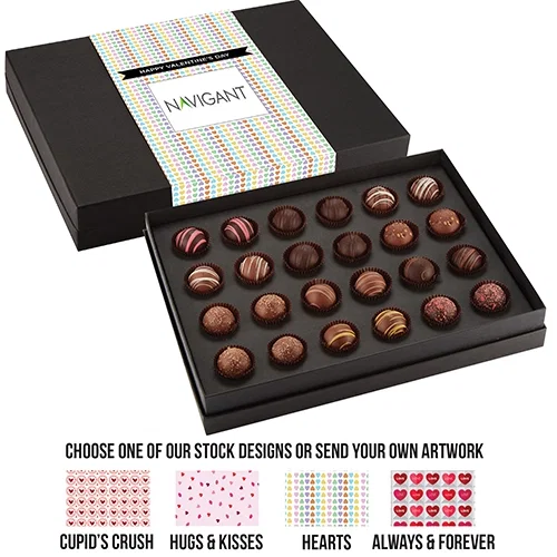 Valentine's 24-Piece Decadent Truffle Box