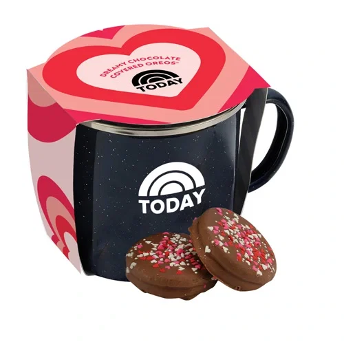 Valentine's Day Camp Mug Gift Set 16 oz — view 2