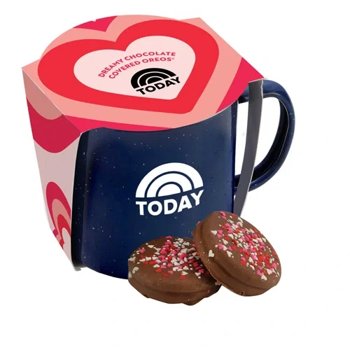 Valentine's Day Camp Mug Gift Set 16 oz — view 3