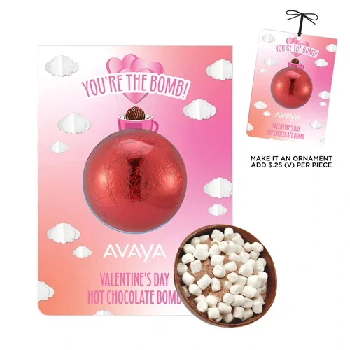 Valentine's Day Cocoa Bomb Greeting Card — view 4