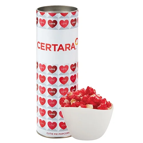 Valentine's Day Snack Tube (8 inch) — view 2
