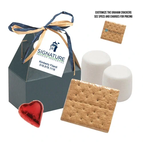 Valentine's S'mores Kit - Mini Gable Box — view 2