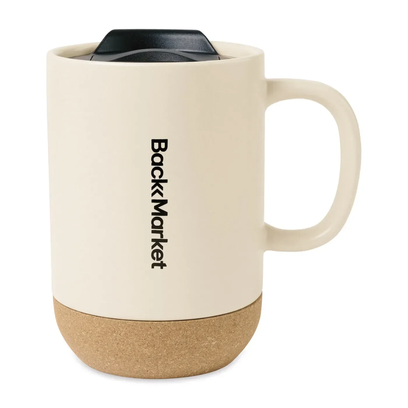 Valo Ceramic Lidded Mug - 14 Oz. — view 2