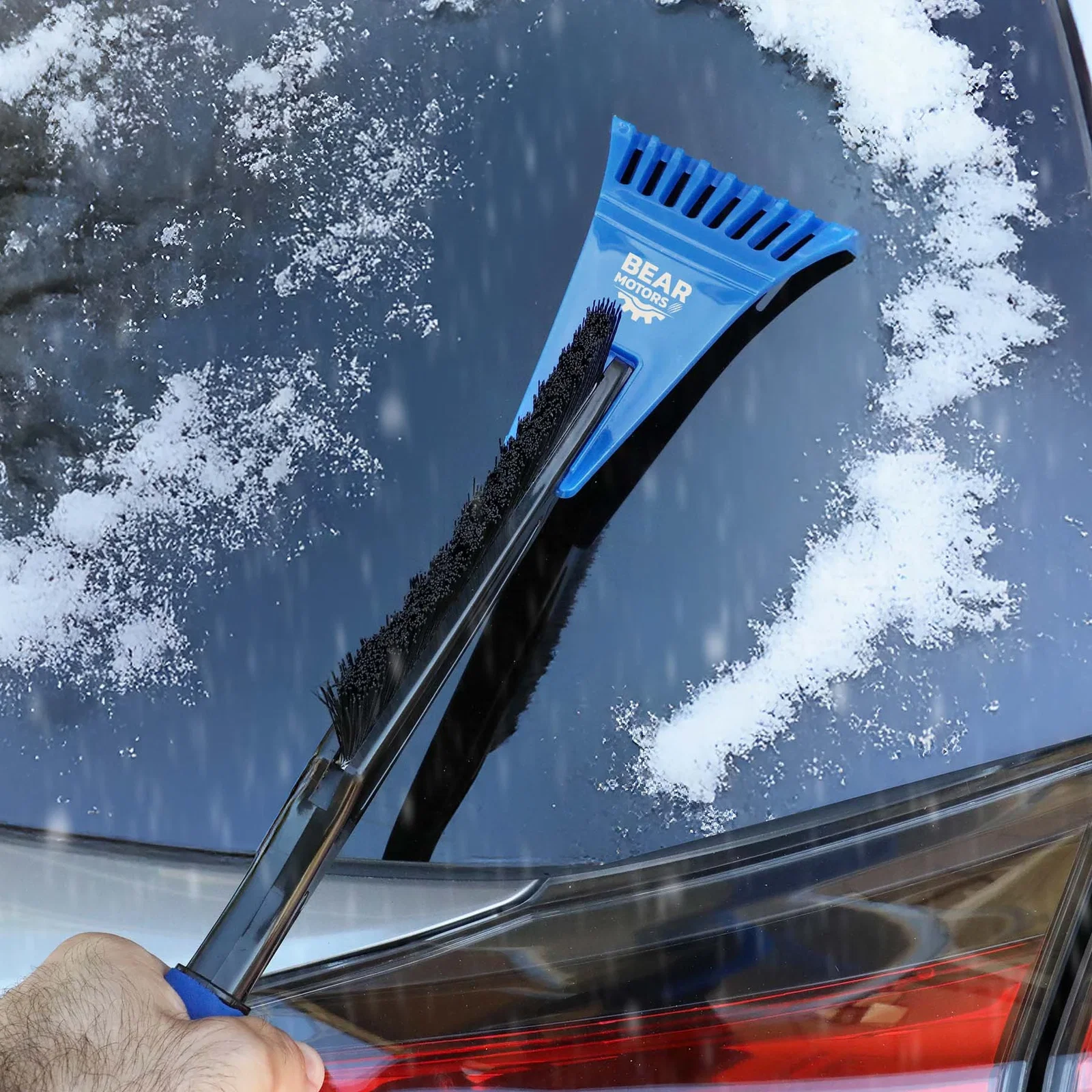 Value Snowbrush held in hand