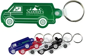 Custom Van Shaped Key Fob 