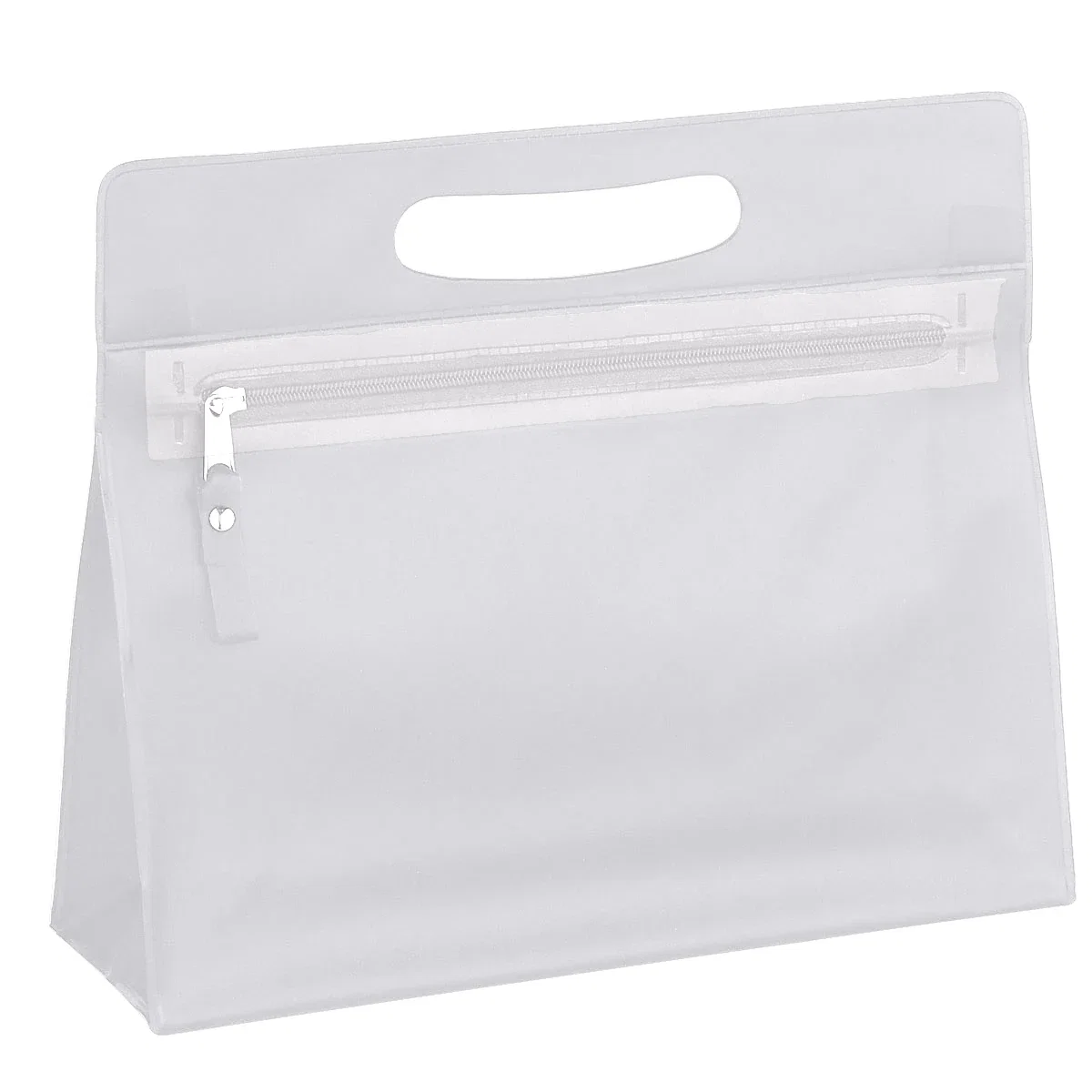 Clear material lets the contents show through