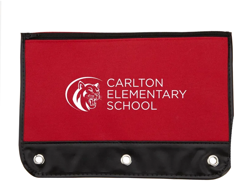 Personalized Varsity School Pouch