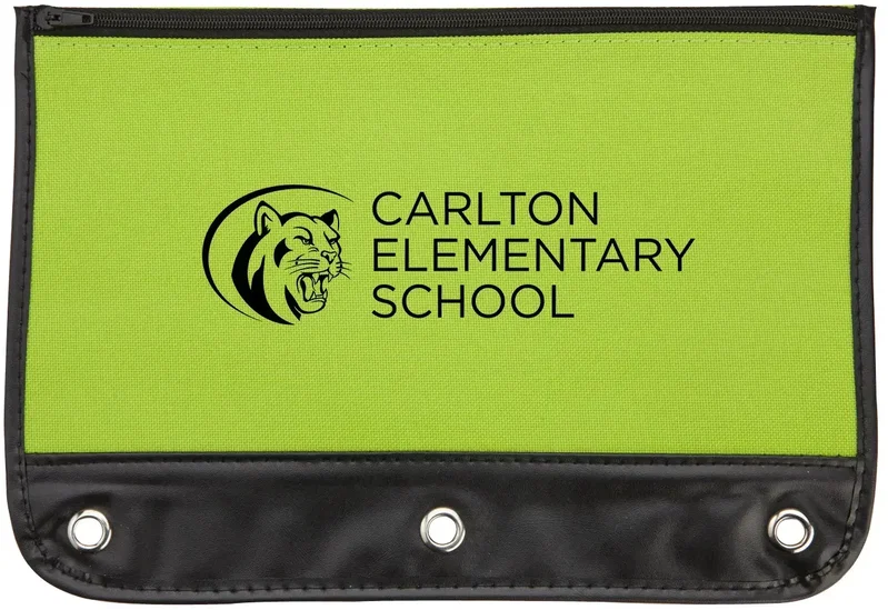 Personalized Varsity School Pouch — view 3