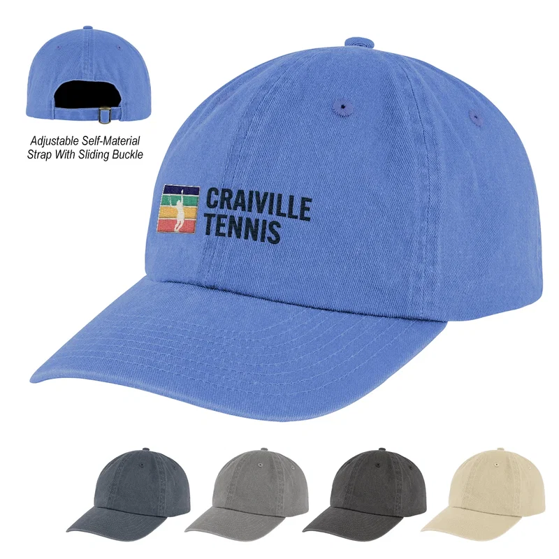 Varsity Washed Cotton Cap — view 12