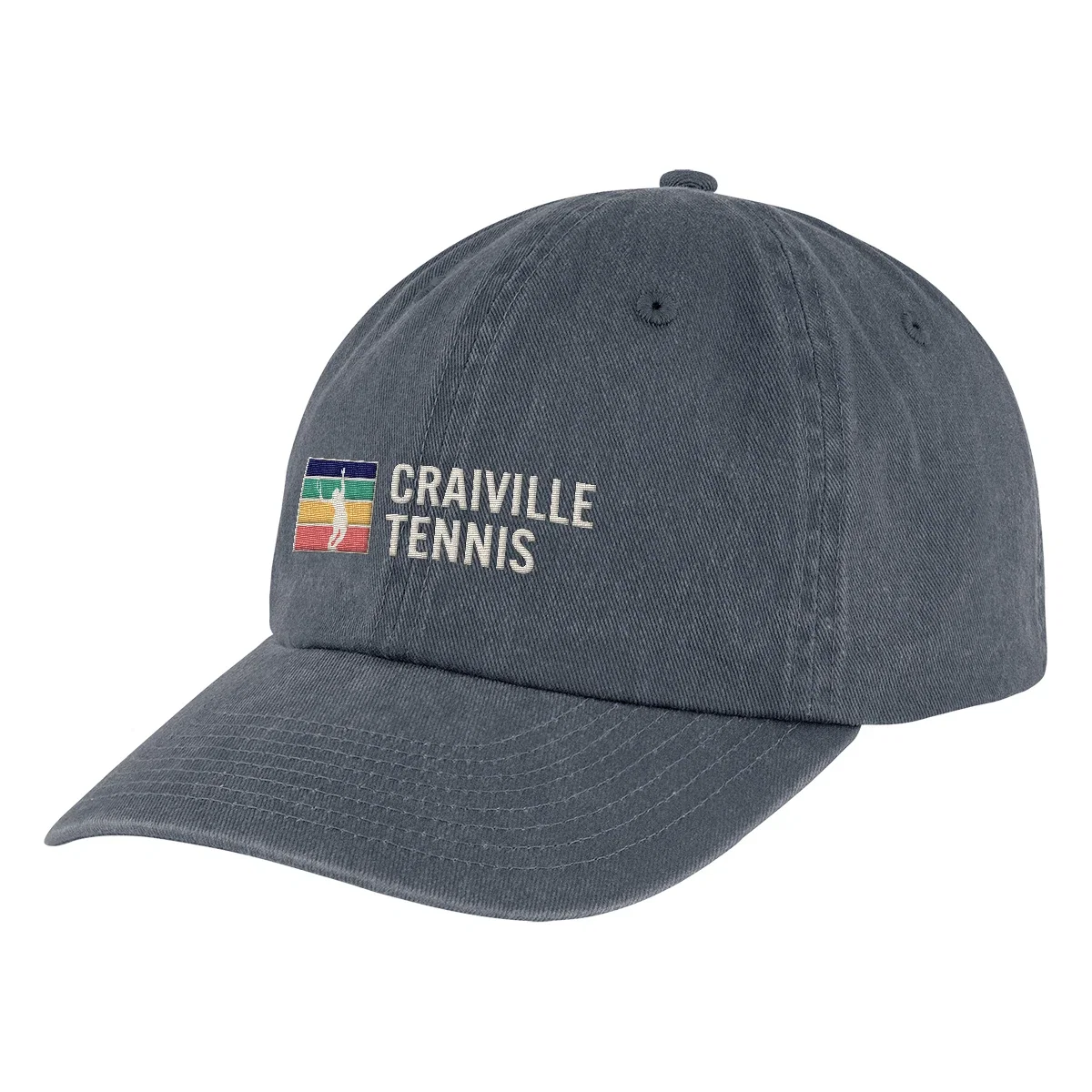Rear of the hat viewed straight on