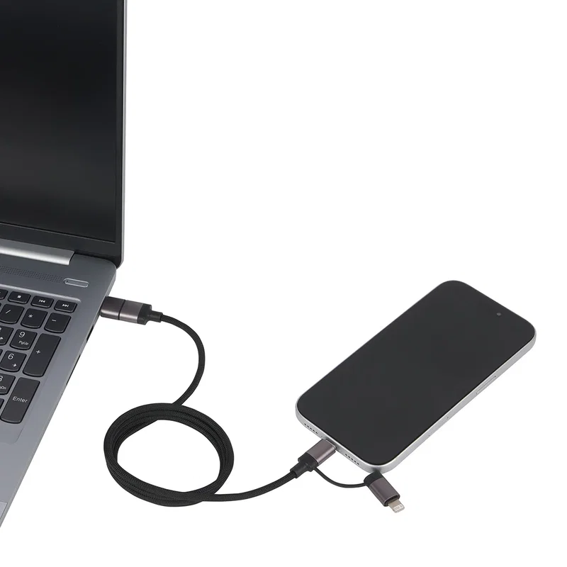 Side profile of the Vector MagSnap Charging Cable's magnetic charging head