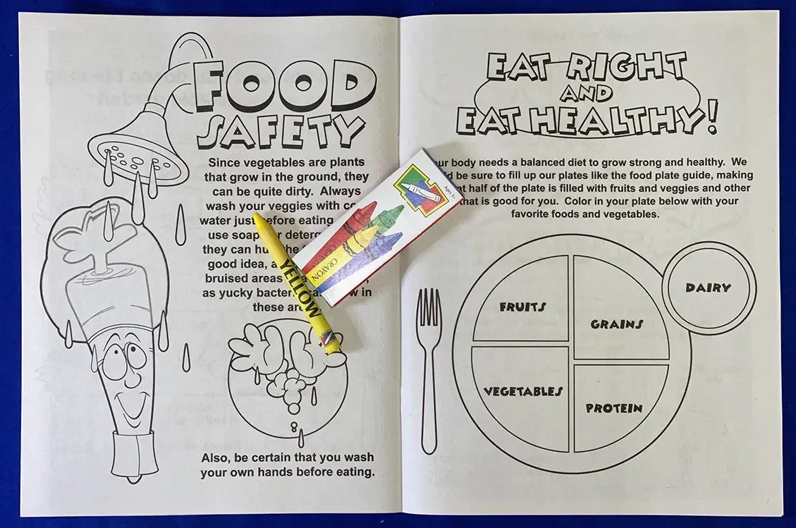 Vegetables Taste Great! Coloring & Activity Book — view 2