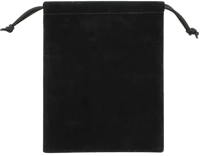 Custom Velvet Drawstring Pouch — view 3