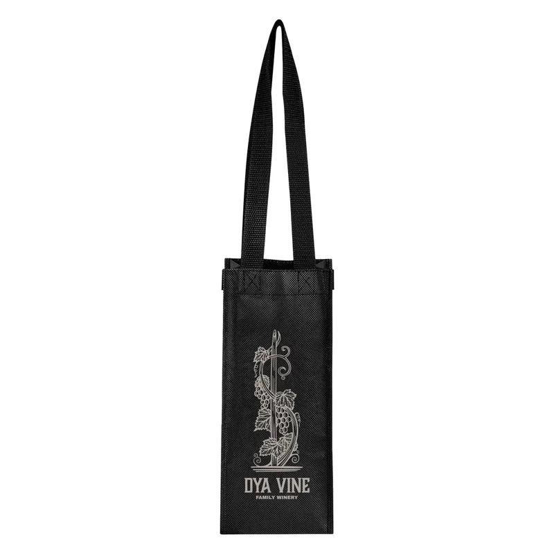 Venice rPET Non-Woven Wine Tote Bag — view 10
