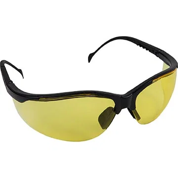 Venture II safety glasses with polycarbonate lenses, ANSI Z87.1 approved, front view