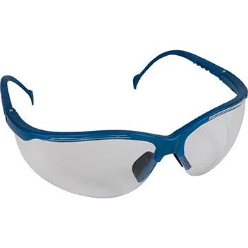 Venture II safety glasses angled view, high-velocity rated protective eyewear