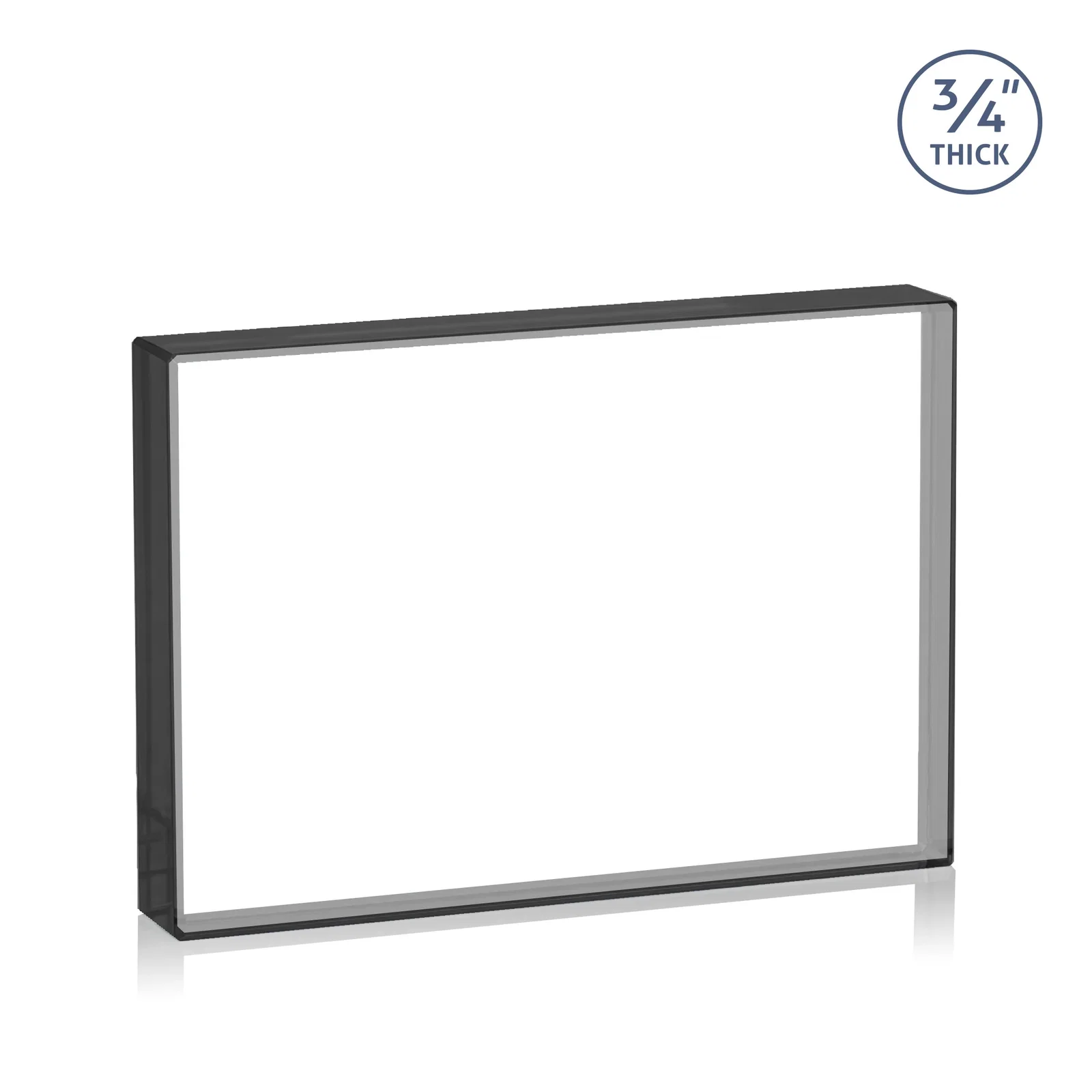 Personalized Freestanding Rectangle Crystal Paperweight, 3"-6" Starfire or Jade Glass, client appreciation gift, with your logo for sales achievement awards