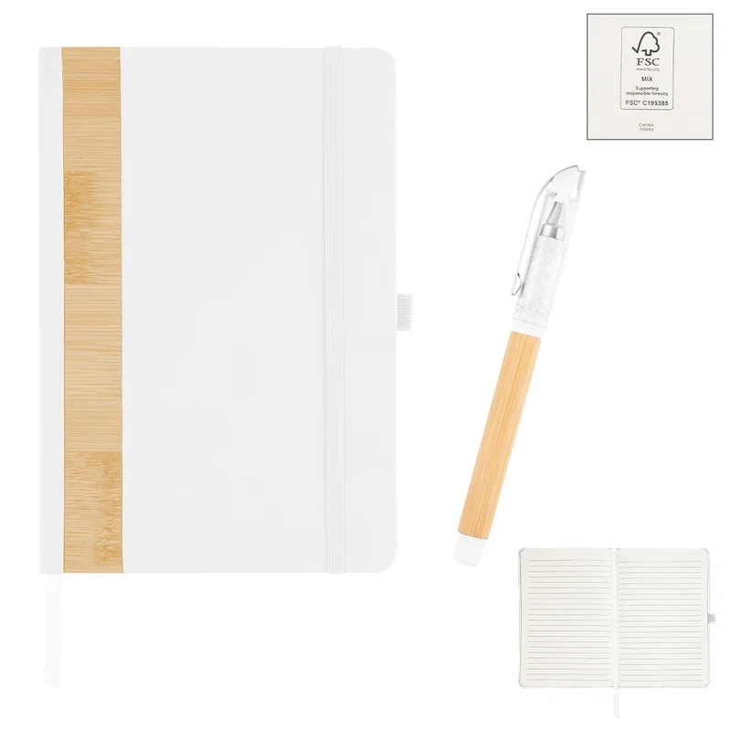 Verse Bamboo Journal With Pen — view 11
