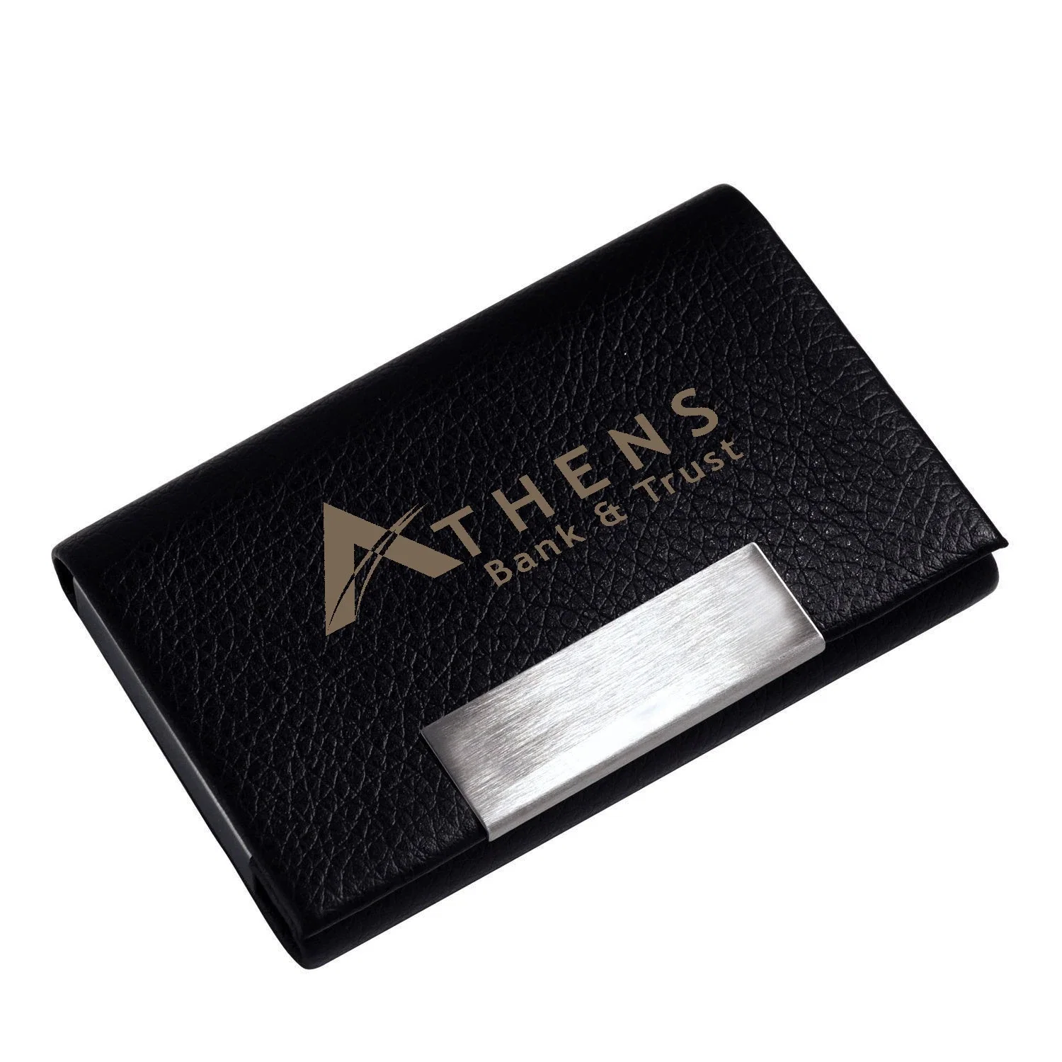 Logo Vienna Business Card Holder — Black — view 2