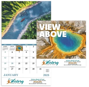 View from Above - Stapled Calendar