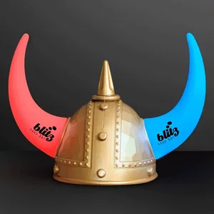 Viking Helmet with Light Up Horns