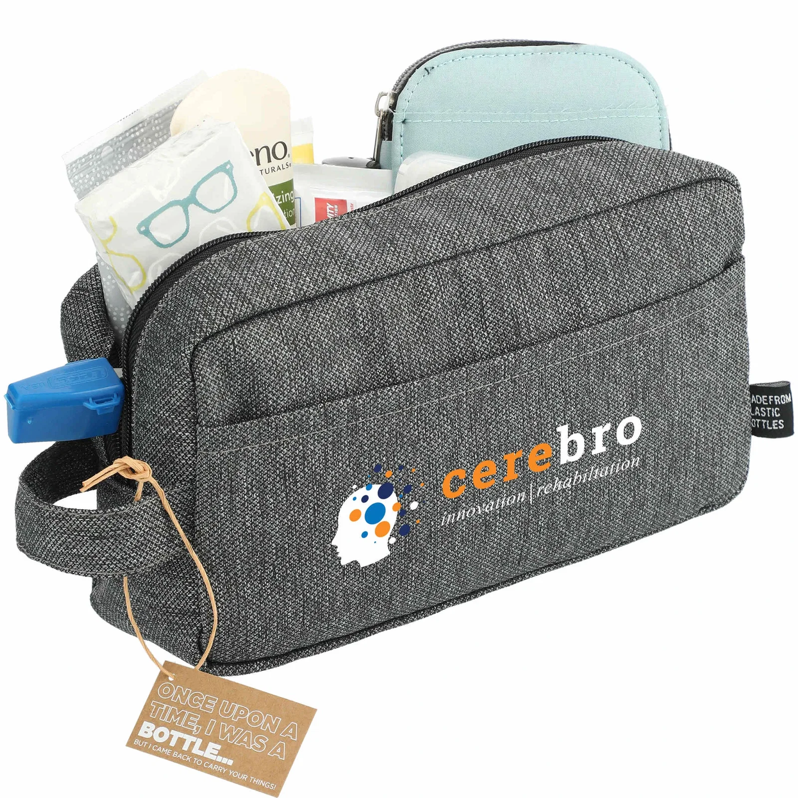 Custom Recycled Dopp Kit Pouch - EcoSmart® — view 23