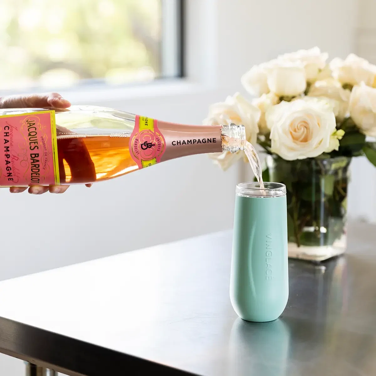 Vinglace® 6 oz. Champagne Flute — view 2