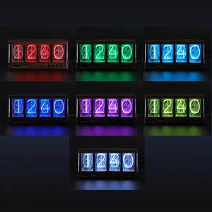 Vintage Clock with Analog-Like Display