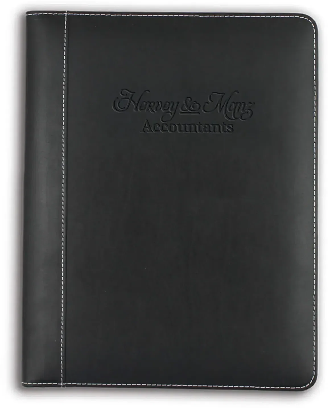 Personalized Vintage Leather Writing Pad — view 4