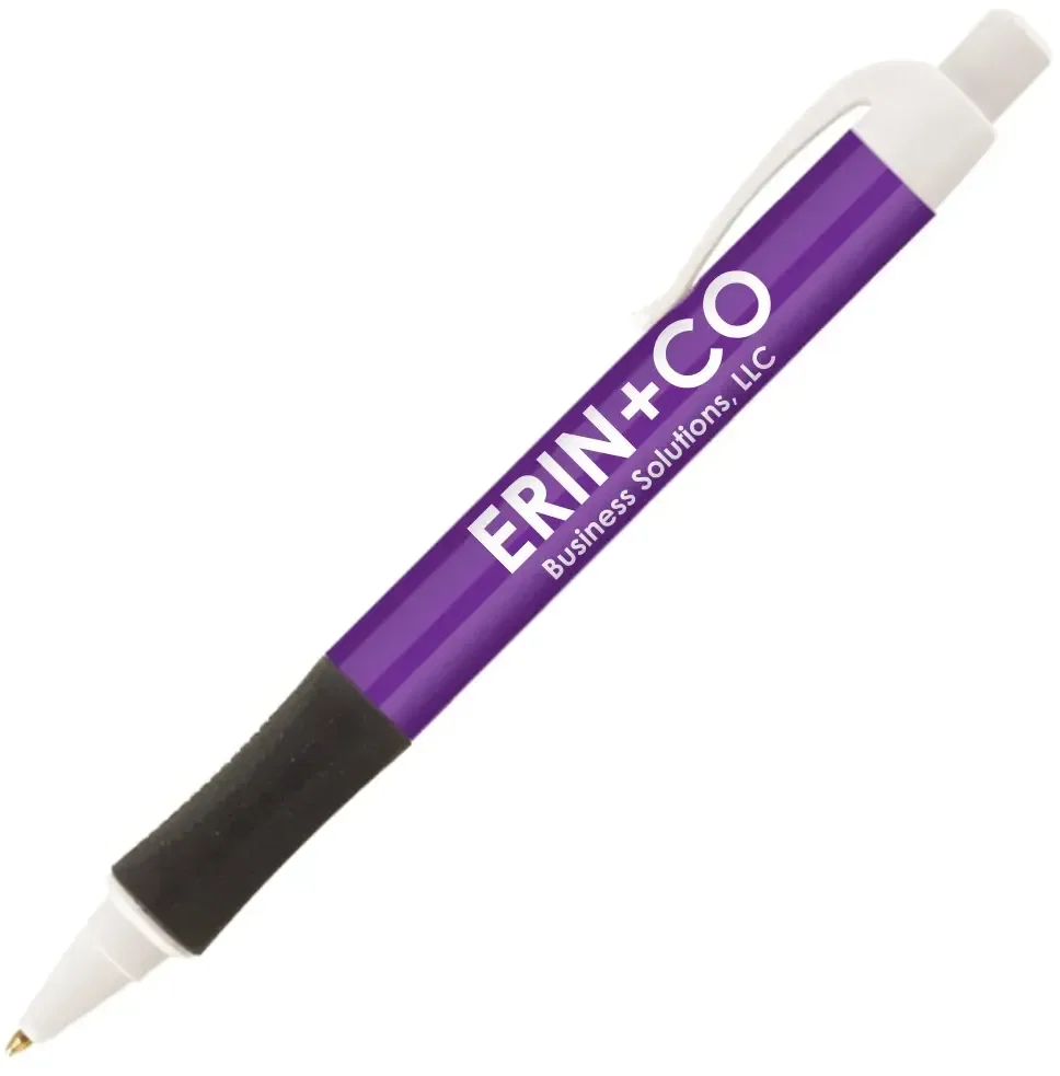 Vision Brights Click Pen with Black Grip (Black or Blue Ink) — view 10